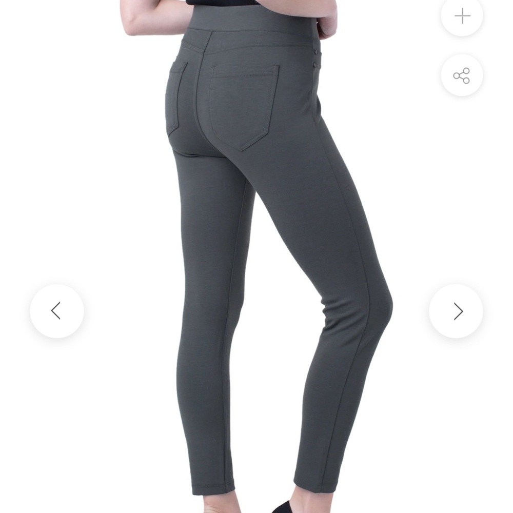 Liverpool gray Sienna Pull On Legging  size 4,‎ amazing stretch & comfort waist